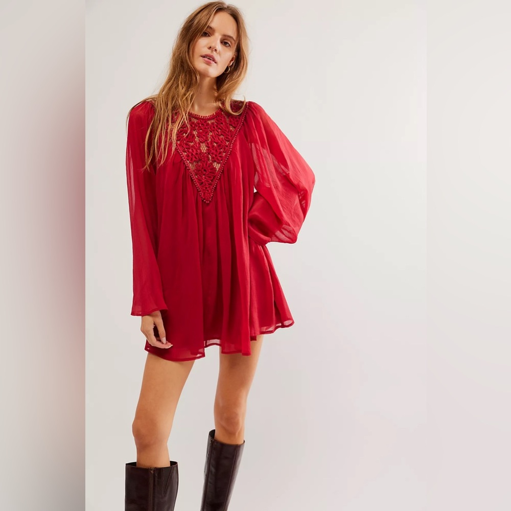 Sunshine Of Love Mini Dress in Blended Berry